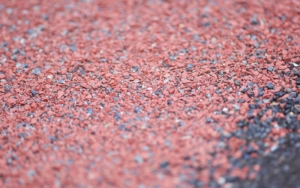 close up of asphalt texture