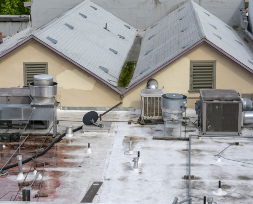 What Causes Commercial Roof Leaks?